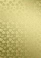 Gold Metallic Flowers Matching Backing Paper
