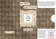 Add a Photo Birthday Son with Easy Fold Frame