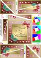 Elegant Christmas Greeting - Twisted Spiral Side Stacker