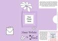 Add a Photo Daisy Birthday with Easy Fold Frame