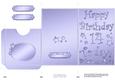 14th Birthday Metallic Age Lottery or Gift Token Wallet Card