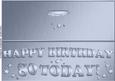 Large Dl 80th Birthday Quick Cut and Fold Card