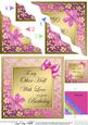 Floral Elegance Birthday My Other Half Wavy Corner Side Stac