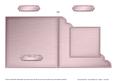 Metallic Cut and Fold Corner Card Plain Card Base