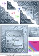 Elegant Metallic Welsh Birthday Brother Wavy Corner Side Sta