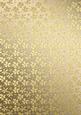 Gold Metallic Flowers Matching Backing Paper