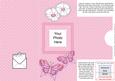 Add a Photo Fluttery Butterflies with Easy Fold Frame