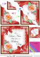 Nan Mothers Day Rose and Lace Wavy Corner Side Stacker