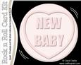 New Baby Sweet Heart Rock N Roll Kit, Envelope and Insert