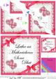 Scottish Tartan Mothers Day Wavy Corner