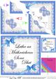 Scottish Tartan Mothers Day Wavy Corner