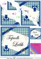 Scottish Tartan Thank You Wavy Corner