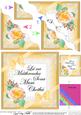 Irish Gaelic Foster Mum Mothers Day Rose N Lace Wavy Corner