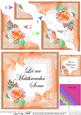 Irish Gaelic Mothers Day Rose N Lace Wavy Corner