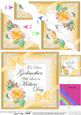 Godmother Mothers Day Rose and Lace Wavy Corner Side Stacker