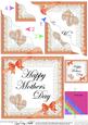 Tartan Mothers Day Wavy Corner