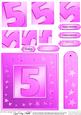 5th Bright Metallic Age Quick Card with Twisted Pyramage