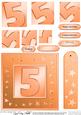 5th Bright Metallic Age Quick Card with Twisted Pyramage