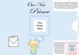 Add a Photo New Baby Boy with Easy Fold Frame