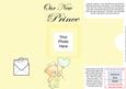 Add a Photo New Baby Boy with Easy Fold Frame