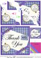 Tartan Thank You Wavy Corner