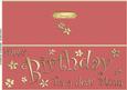 Large Dl Birthday Mum Quick Cut and Fold Card