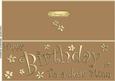 Large Dl Birthday Mum Quick Cut and Fold Card