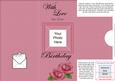 Add a Photo Birthday Roses with Easy Fold Frame