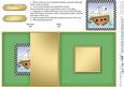 Pirate Ship No-hole Fold Back Card