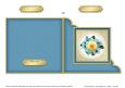 Flowers and Pearls - Cut and Fold Corner Card