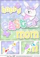 8x8 Hoppy Easter Mom Easter Bunny Girl Felties