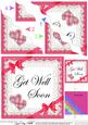 Tartan Get Well Soon Wavy Corner