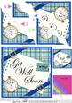 Tartan Get Well Soon Wavy Corner