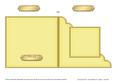 Cut and Fold Corner Card Plain Card Base