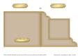 Cut and Fold Corner Card Plain Card Base