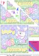 Hoppy Easter Godmother Bunny Girl Felties Scallop Corner
