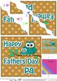 Owl Felties Pa Fathers Day Wavy Corner Side Stacker