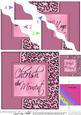 Fun and Funky Animal Print Wavy Corner Side Stacker Topper