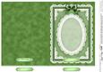 5 x 7 Pearls, Lace and Ribbon Plain Card Base