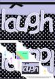 A5 Polka Dot Laugh Scallop Corner Side Stacker Topper