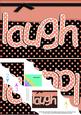 A5 Polka Dot Laugh Scallop Corner Side Stacker Topper