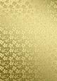 Gold Metallic Flowers Matching Backing Paper