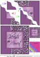 Fun and Funky Animal Print Wavy Corner Side Stacker Topper