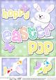 8x8 Hoppy Easter Pop Easter Bunny Boy Felties Topper
