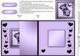 Elegant Boudoir No-hole Fold Back Card