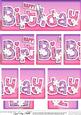 Dl Happy Birthday Floral Felties Side Stacker Topper