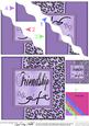 Fun and Funky Animal Print Wavy Corner Side Stacker Topper