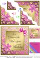 Floral Elegance Birthday Sis Wavy Corner Stacker
