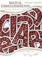 Leopardskin Felties Uppercase Alpha Digital Embellishment