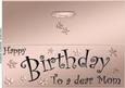 Large Dl Birthday Mom Quick Cut and Fold Card
